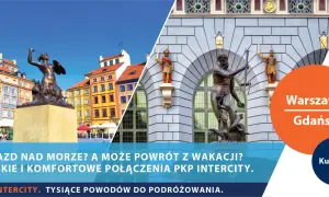 Ile jedzie się do Gdańska? Sprawdź czas podróży pociągiem i autem