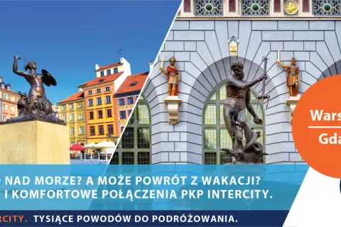 Ile jedzie się do Gdańska? Sprawdź czas podróży pociągiem i autem