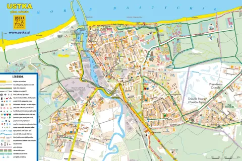Gdzie leży Ustka mapa – odkryj jej lokalizację i atrakcje turystyczne