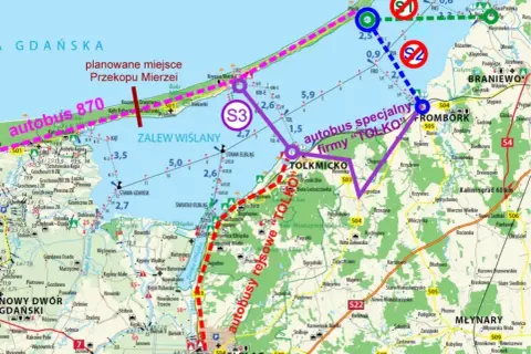Ile km z Elbląga do Krynicy Morskiej? Sprawdź różne trasy i odległości