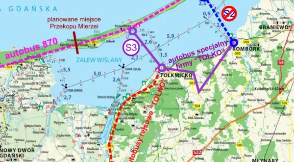 Ile km z Elbląga do Krynicy Morskiej? Sprawdź różne trasy i odległości