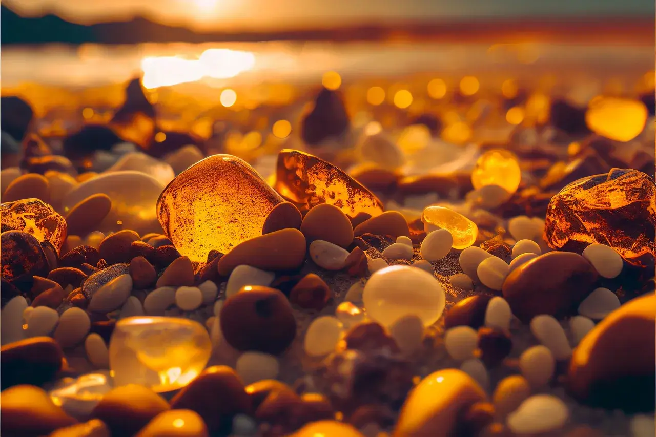 Jak szukać bursztynu na plaży? Kompletny poradnik