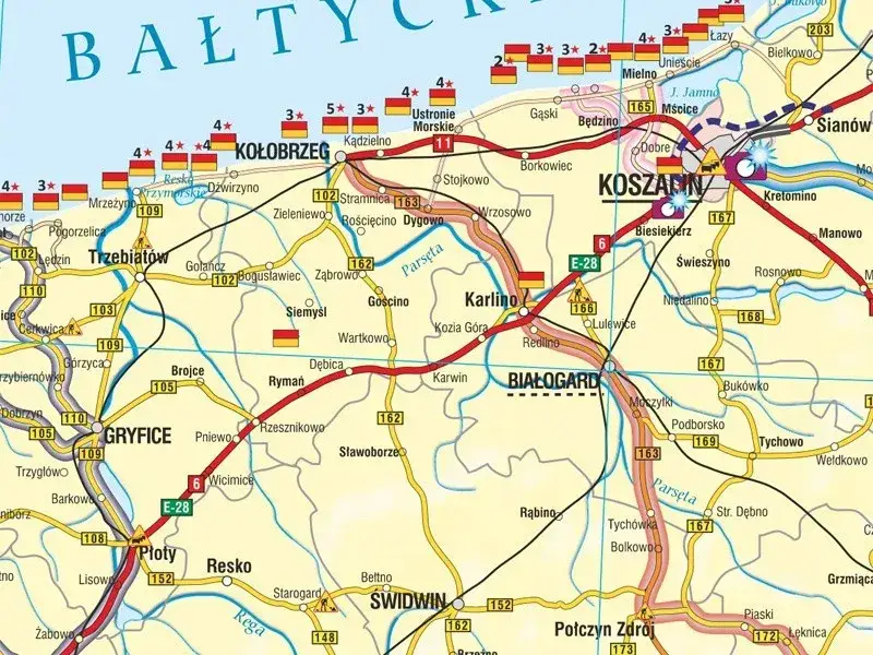 Zdjęcie Jak dojechać z Sarbinowa do Mielna - Najlepsze opcje transportu
